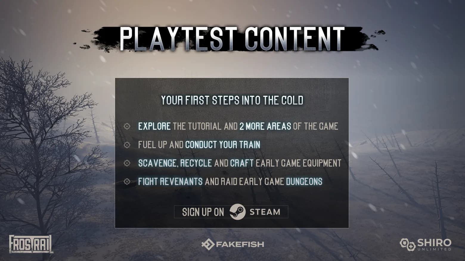 Official playtest content graphic