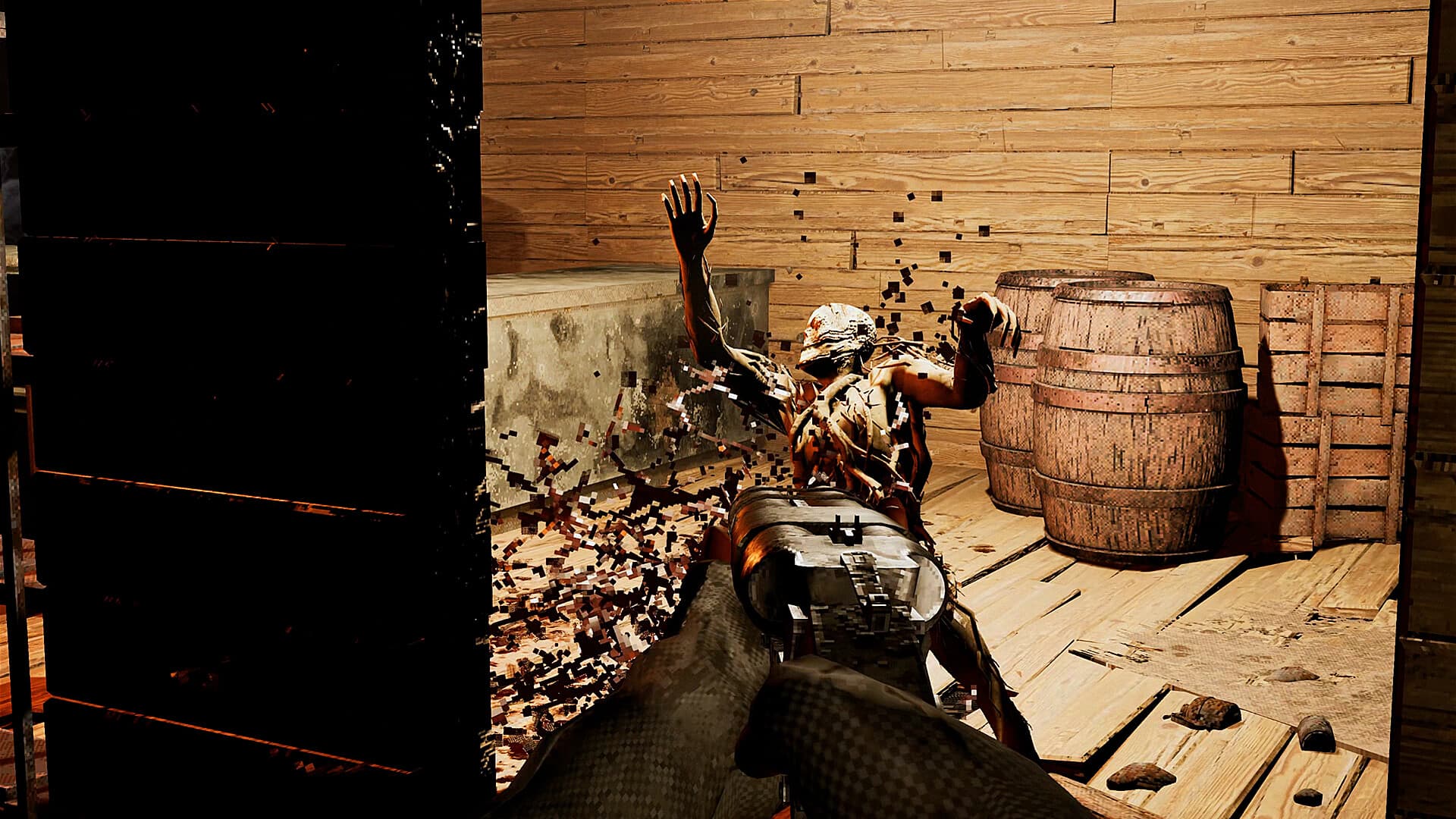 Ammunition spent in shotgun combat