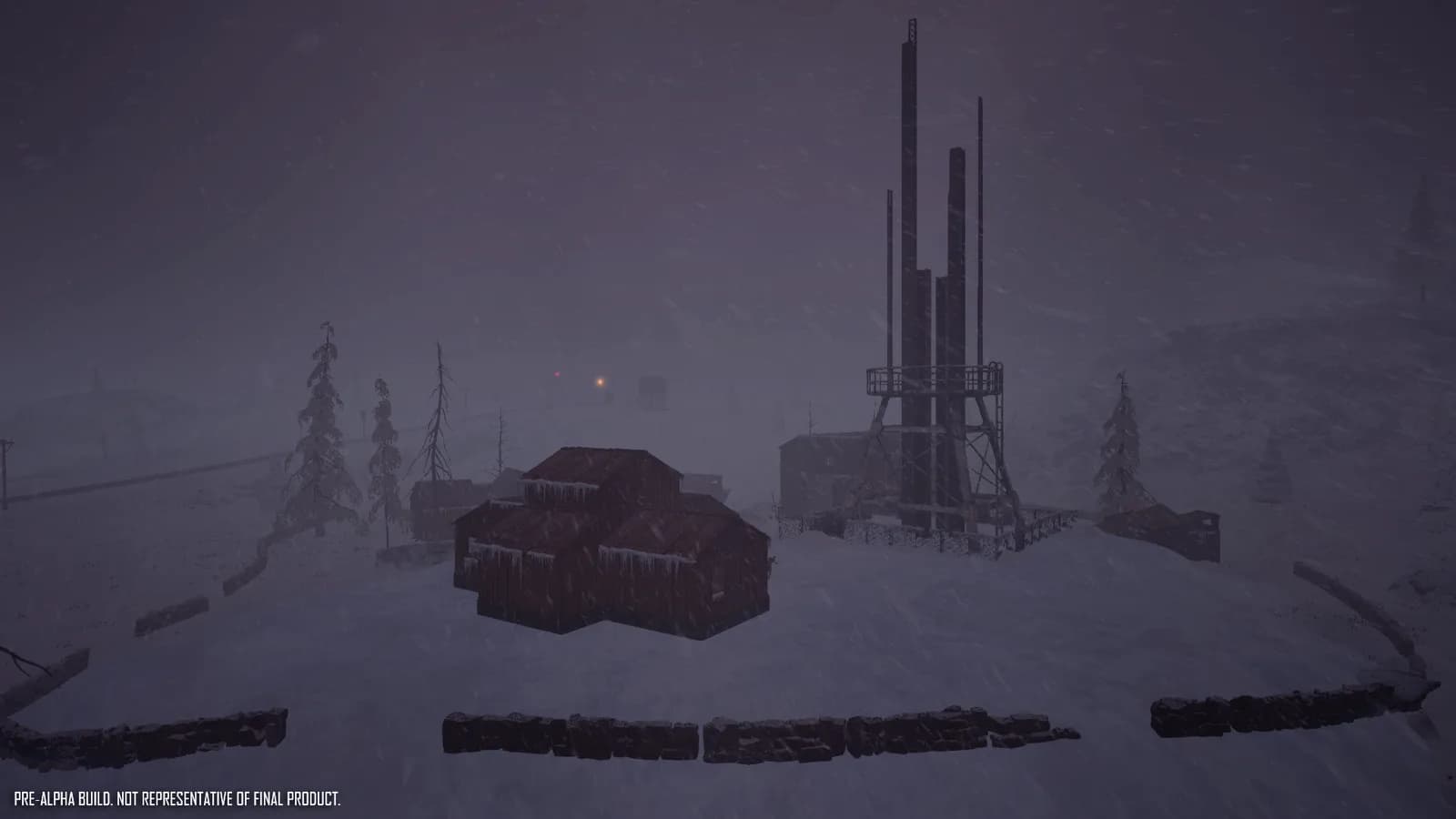 Winter development blizzard screenshot